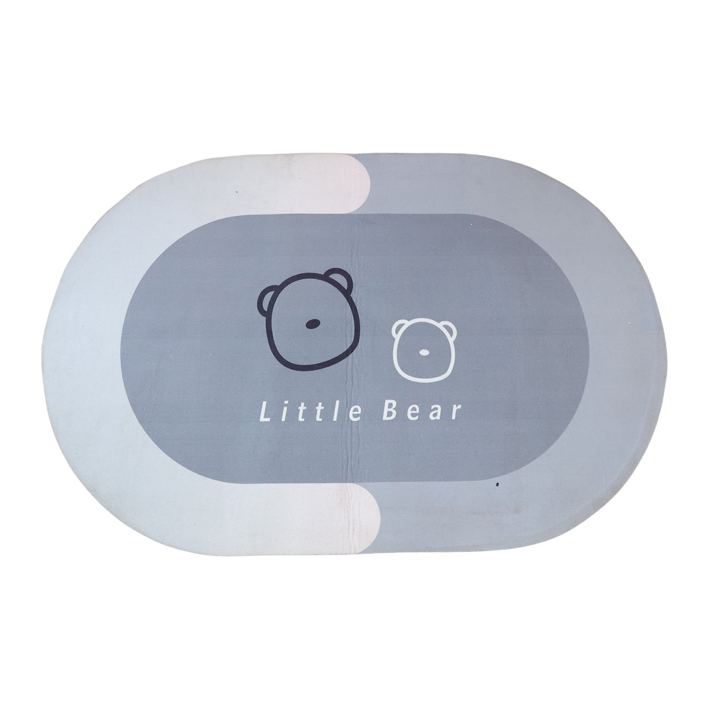 Anti Slip Quick Dry Bathroom Floor Mat (89x59 Cm)