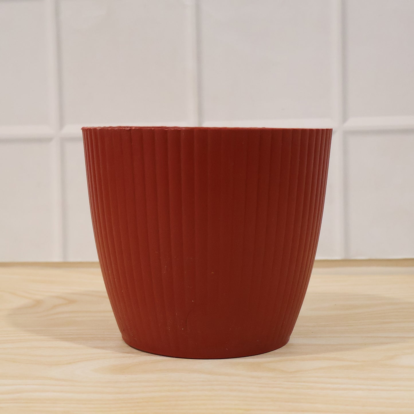 Flower Pots Round Shape For Indoor / Outdoor Gardening