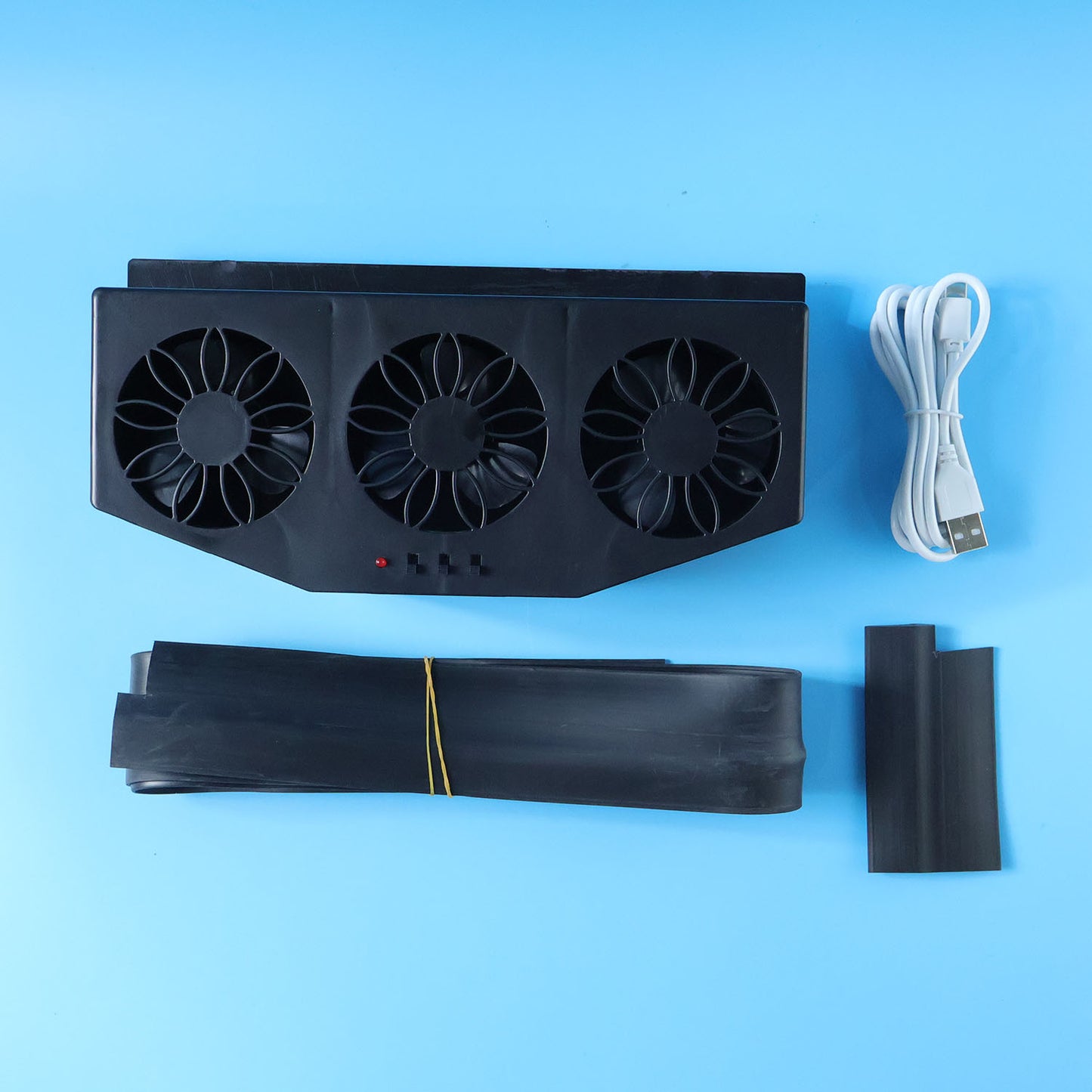 Triple Fan Plug & Play Car Exhaust Ventilation System (1 Set)