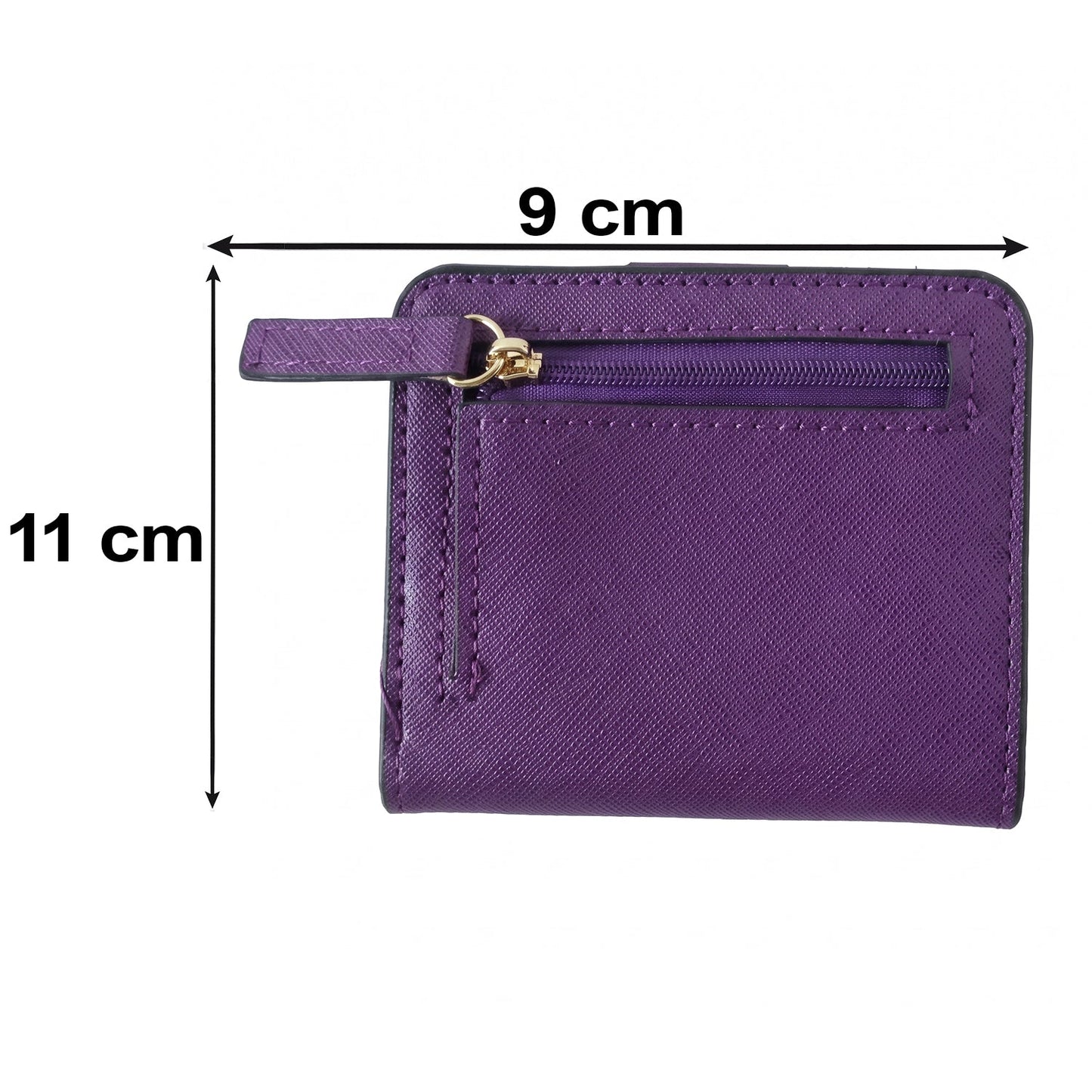 Bifold wallet size details