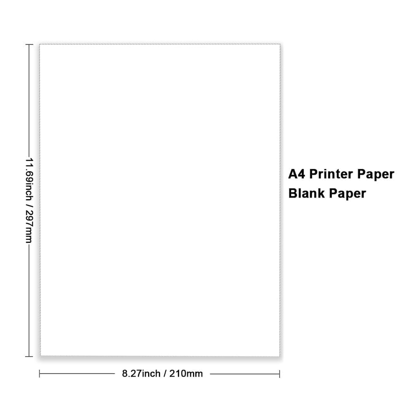 500 Sheets A4 Size Multipurpose Copier Paper – 70 GSM High Bright White Printing Paper