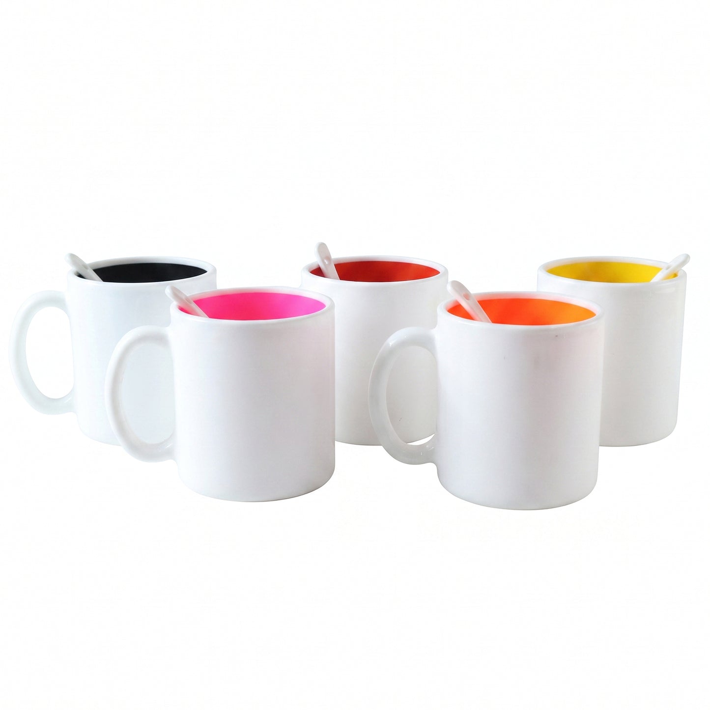 Coffee Mug With Spoon and box packing, Design Coffee Mug Used for Drinking and Taking Coffees and Some Other Beverages in All Kinds of Places