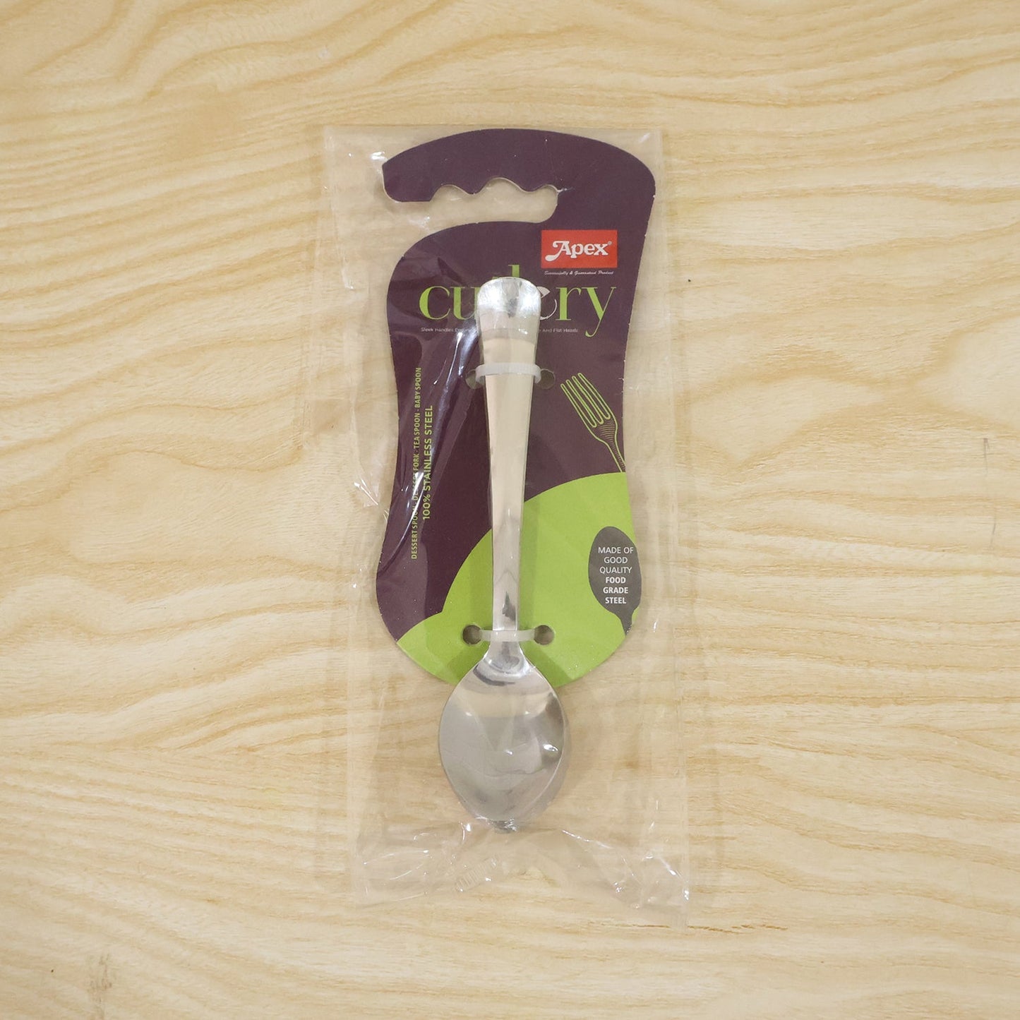 Live photo of Apex 6 piece tea spoon set
