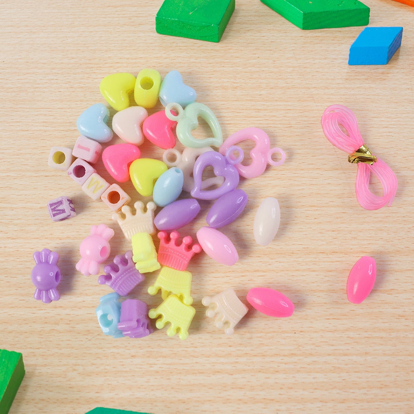 DIY Fashion Beading Jewellery Making Kit (1 Set)