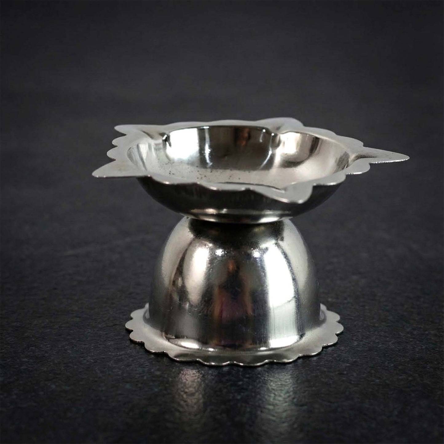 Durable steel diya holder