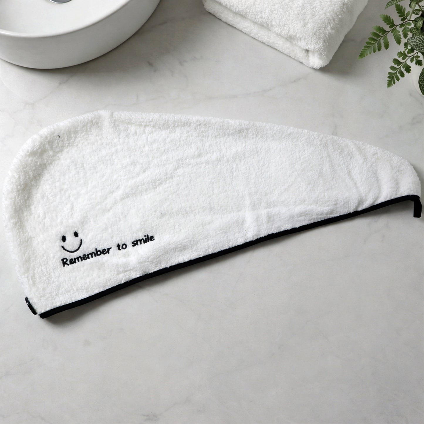 Super Absorbent Microfiber Hair Drying Towel Wrap (1 Pc)