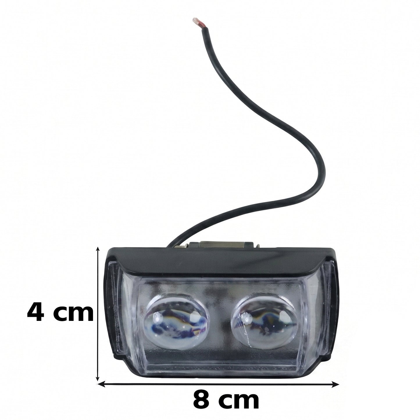 3 Mode LED Spotlight Universal Ultra Mini Double Lens Fog Light (1 Pc)