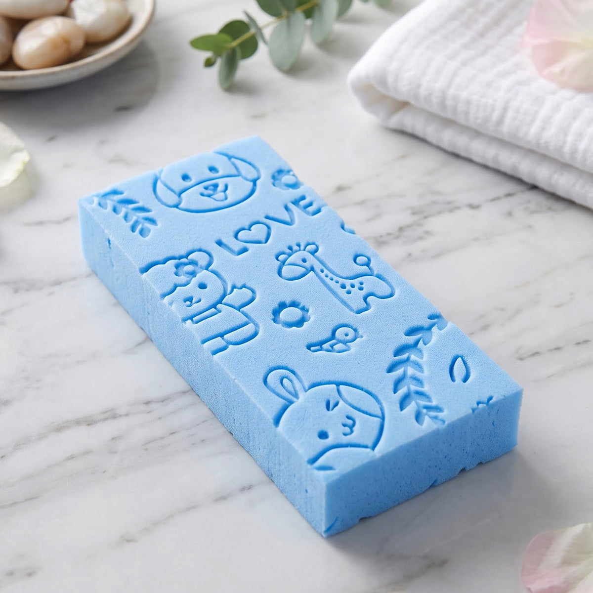 Ultra Soft Exfoliating Sponge | Dead Skin Remover Sponge For Body | Face Scrubber for Women and Men