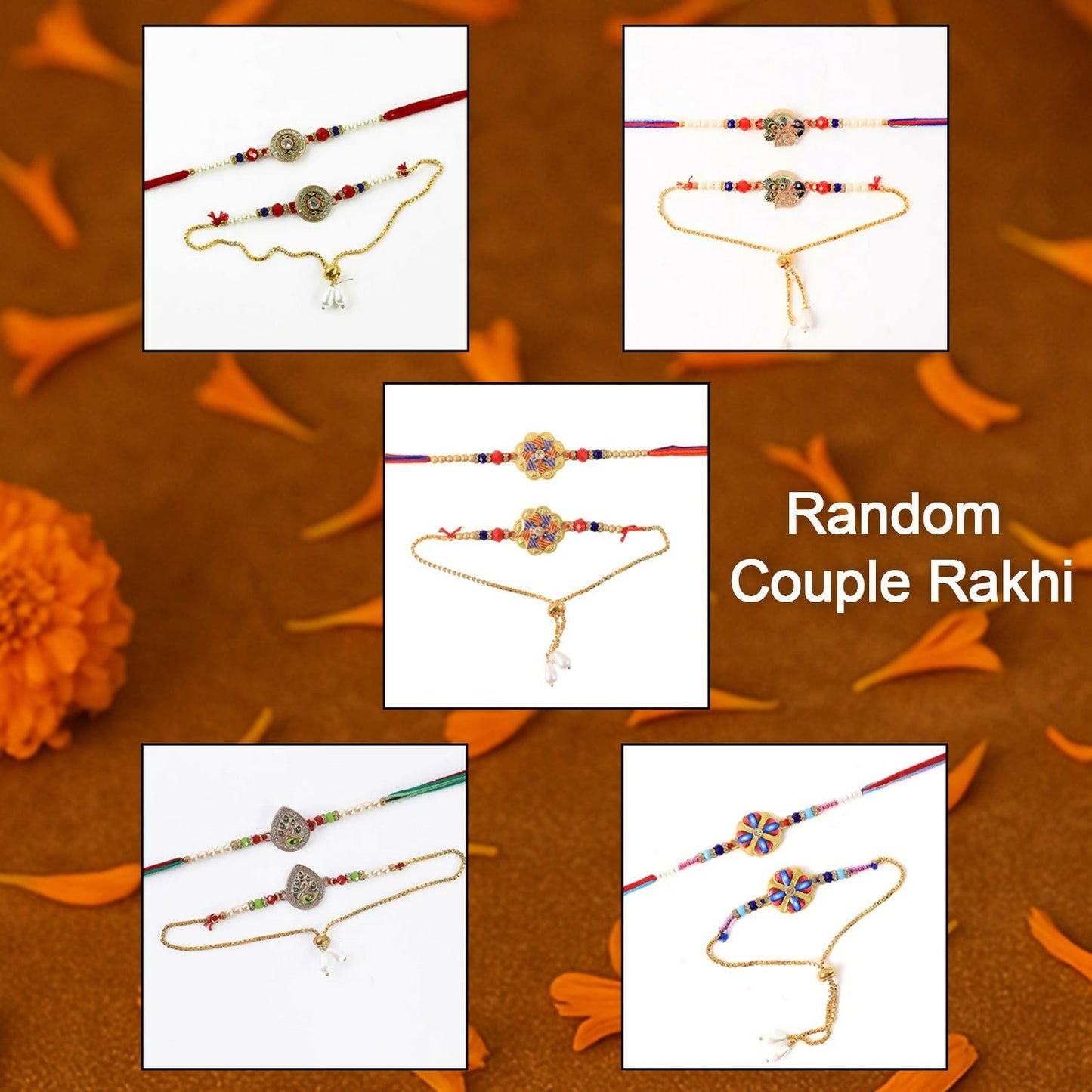 Designer Lumba Rakhi for Bhabhi showcasing intricate traditional design