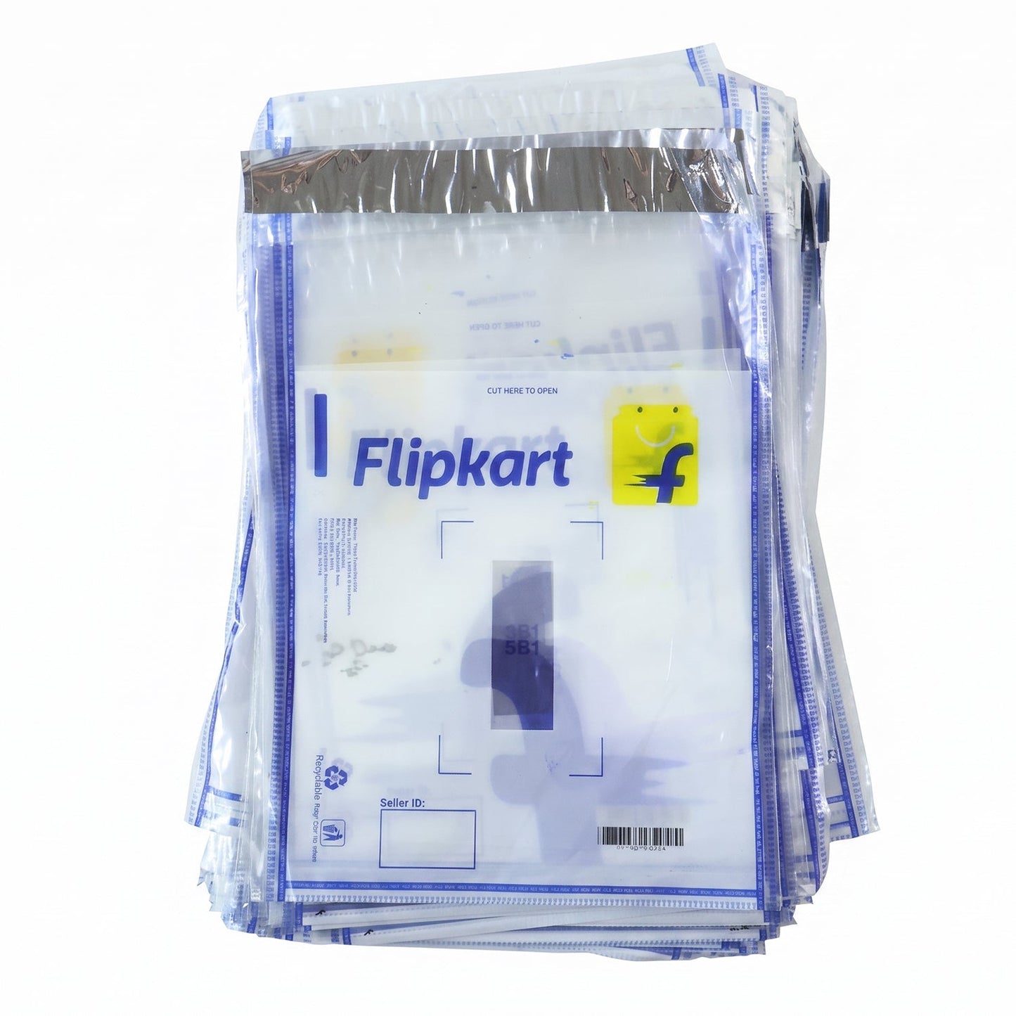 Flipkart Courier Bags 6 x 8 Inch Pack of 100 Tamper Proof Polybags (100 Pc)
