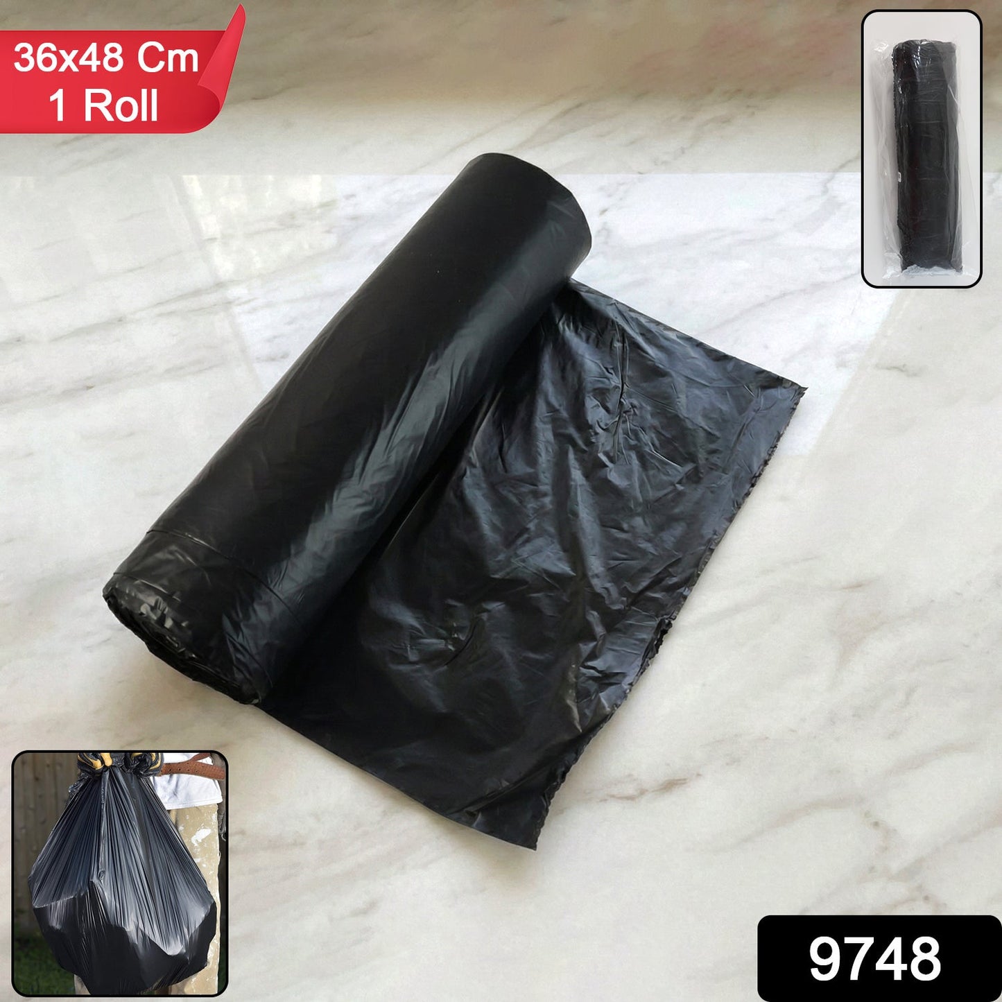 Large waste disposal roll
