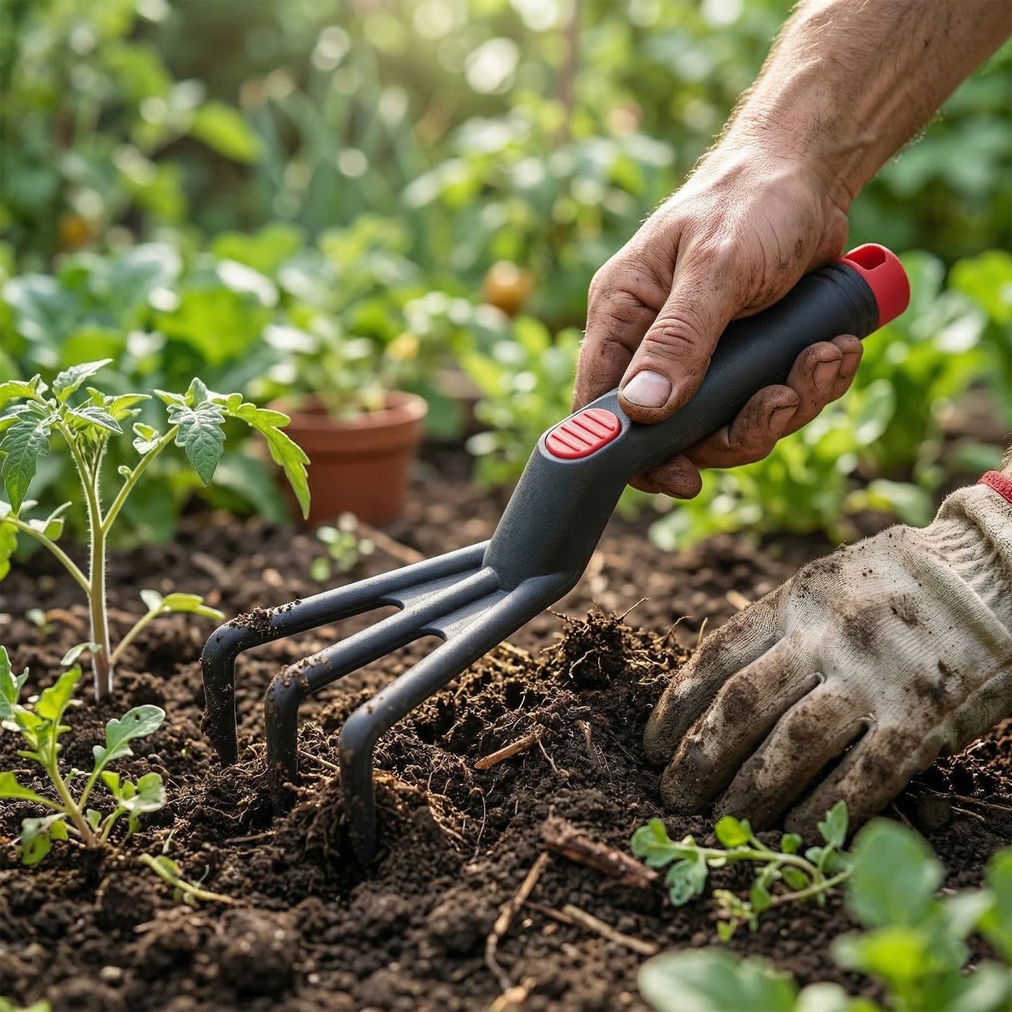 Garden Hand Tool Set (4 Pc Set)