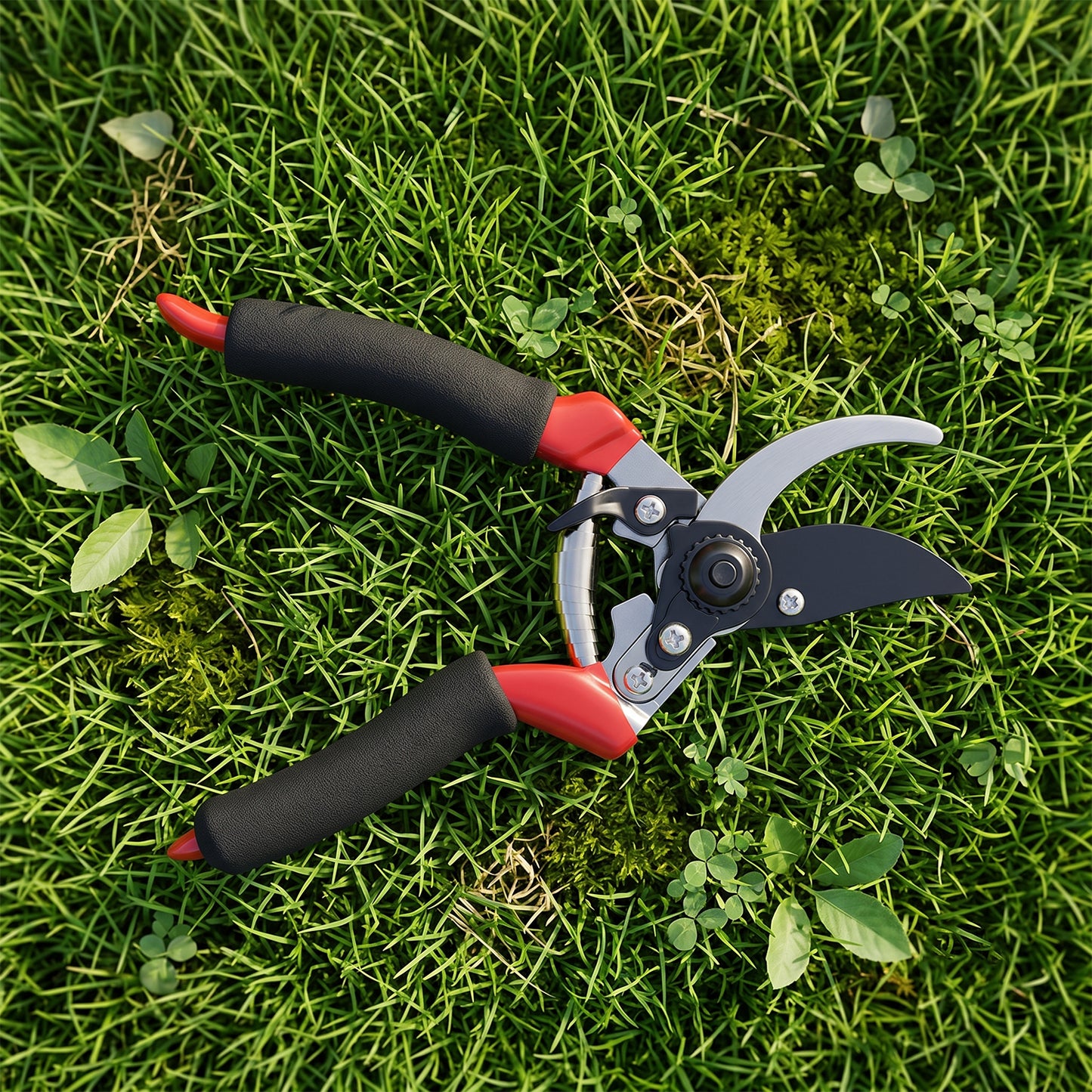 21Cm Red GARDEN SHEARS SHARP CUTTER PRUNERS SCISSOR, PRUNER.