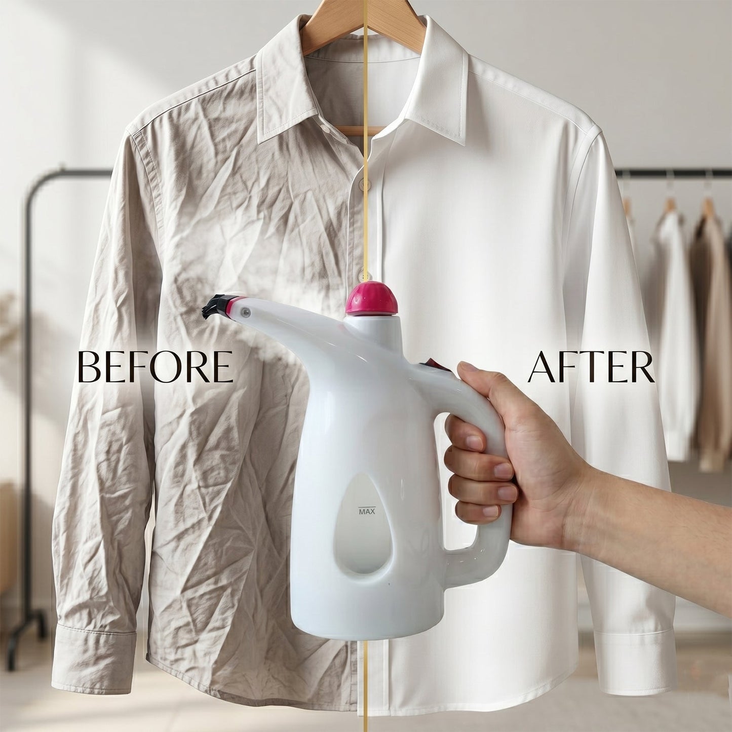 Multi-Functional Garment Steamer (1 Pc, 200ML Capacity)