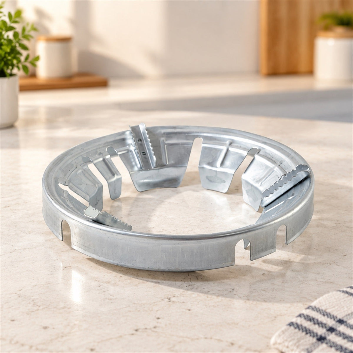 Gas stove ring white bg