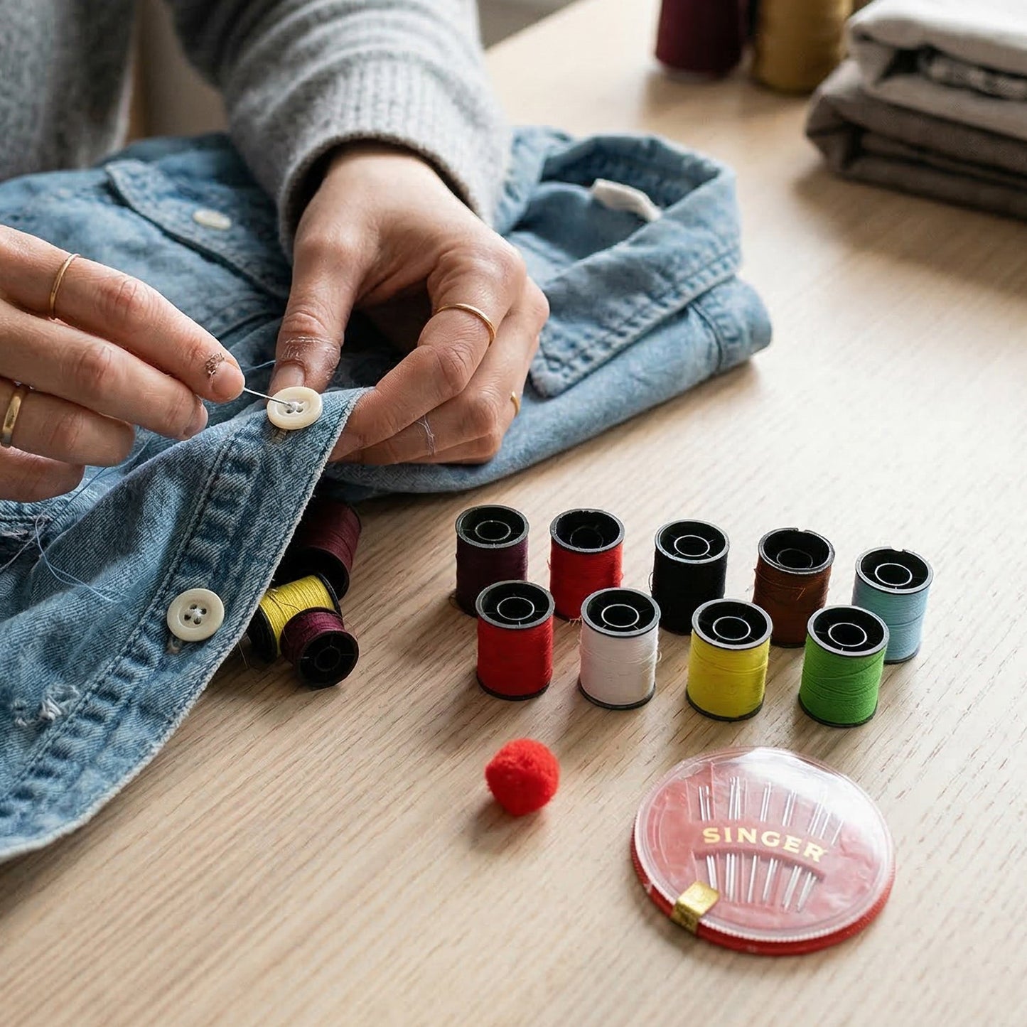 Portable Sewing Kit Set (1 Set)