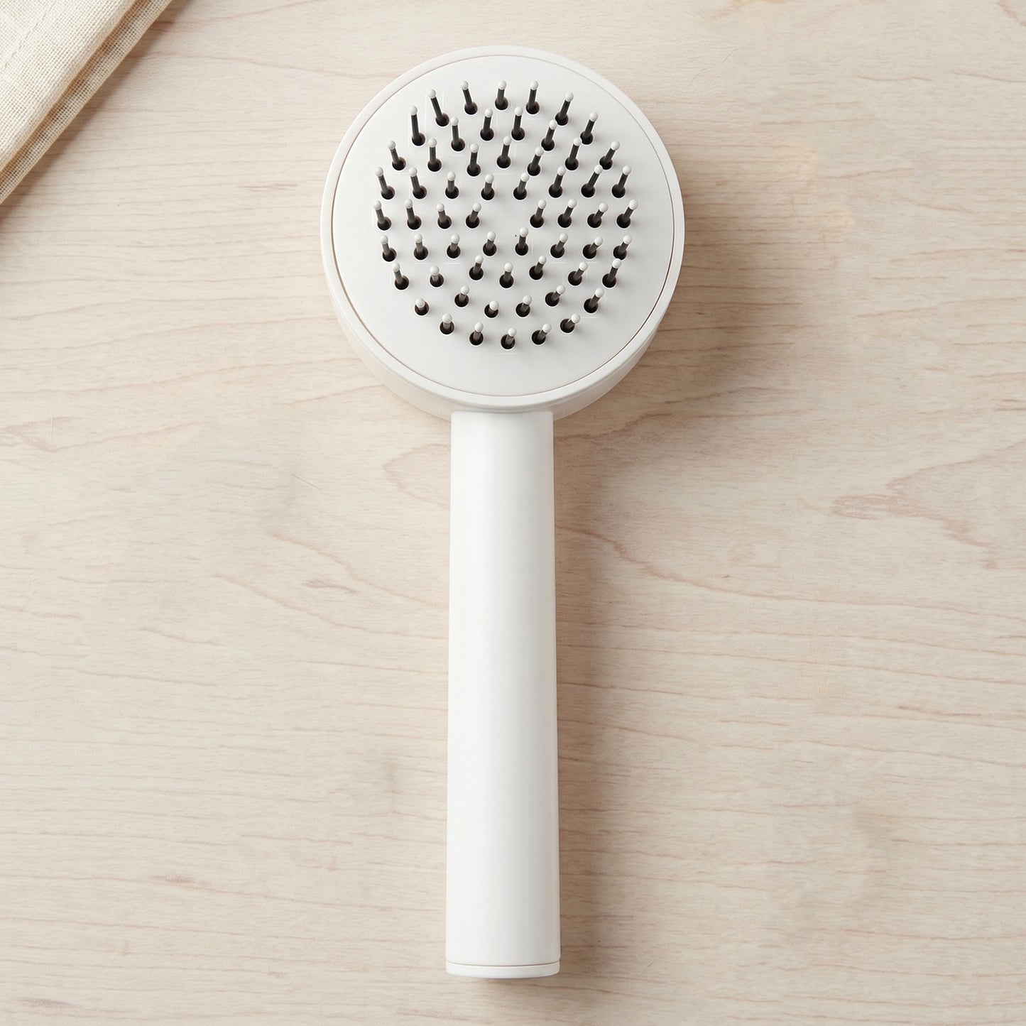 Air Cushion Massage Brush with Long Handle & Self-Cleaning Detangling Comb, Hair accessories