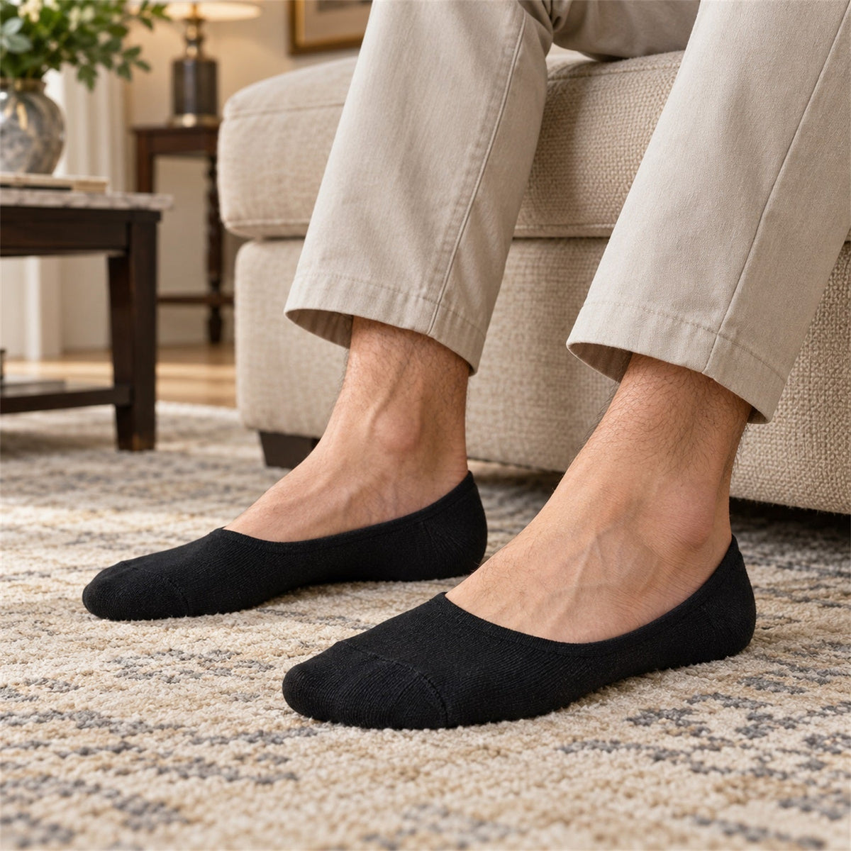 No show comfortable loafer socks