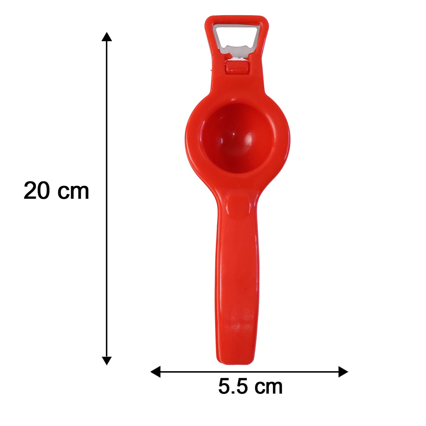 Kitchen 2 in 1 Unbreakable Lemon Squeezer and Bottle Opener (1 Pc)