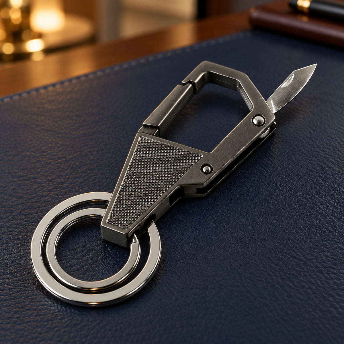 Premium Heavy Duty Metal Key Holder Clip Keychain 1 Pc