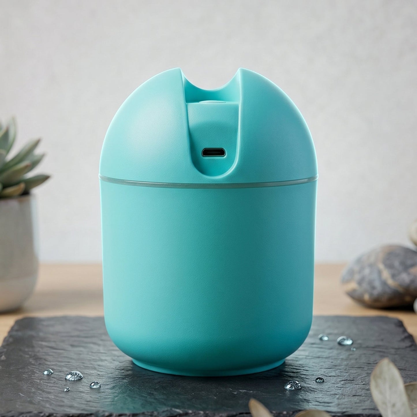 Portable USB Mini Air Humidifier with Cool Mist (1 Pc)