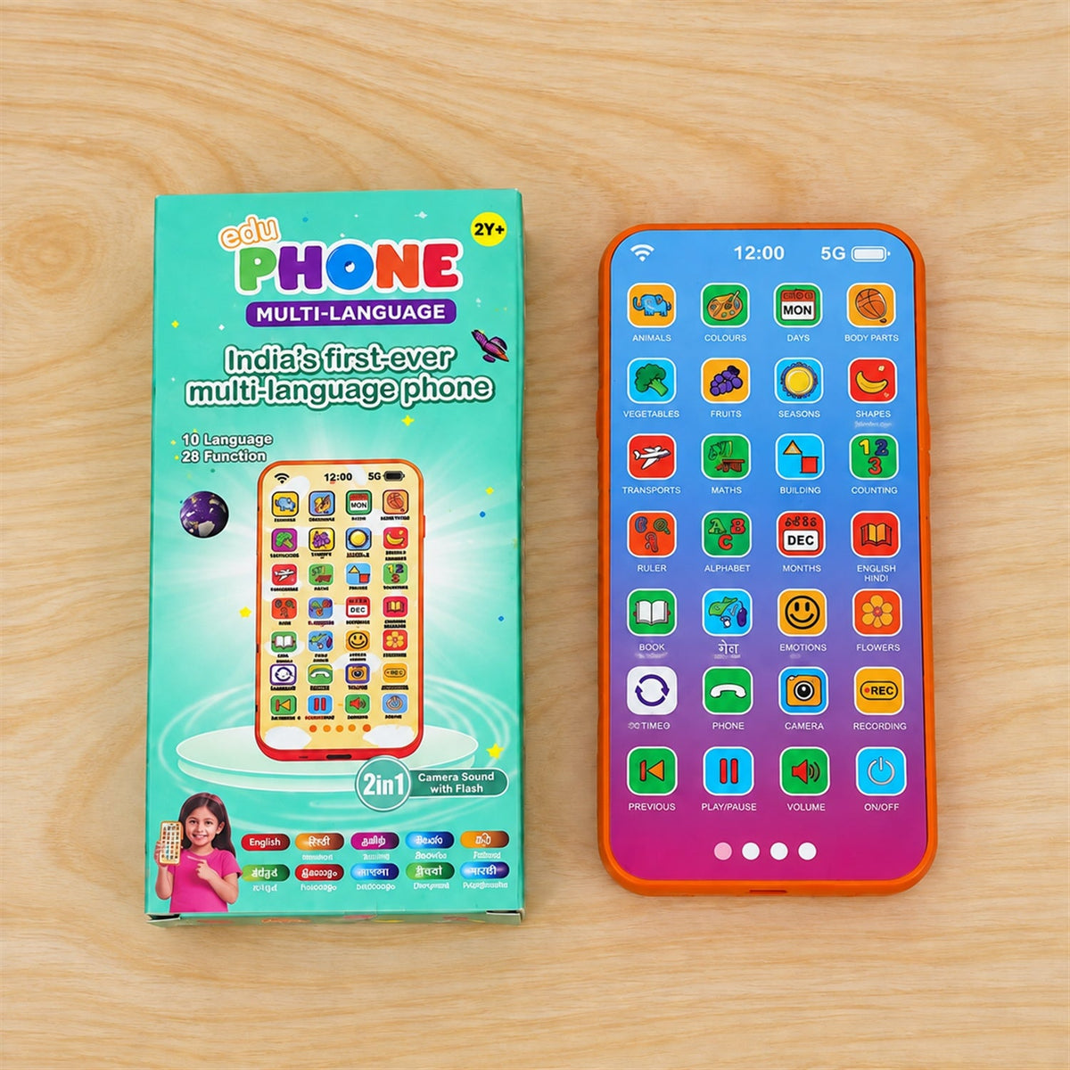 Kids learning toy phone daily play
