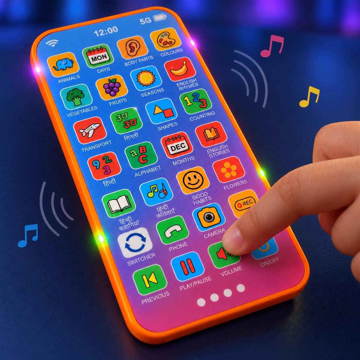 Toy phone feature view