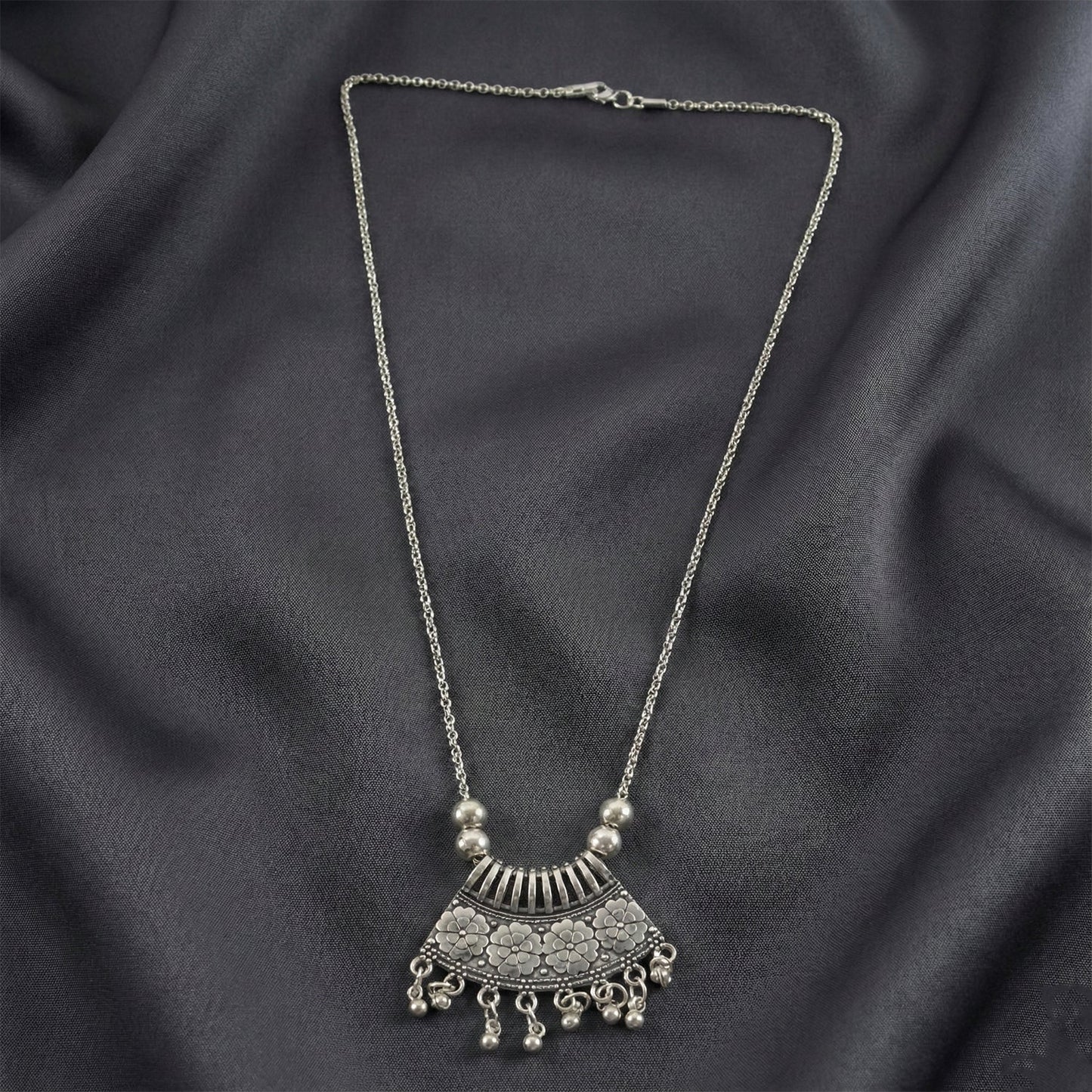 Indian chandelier necklace