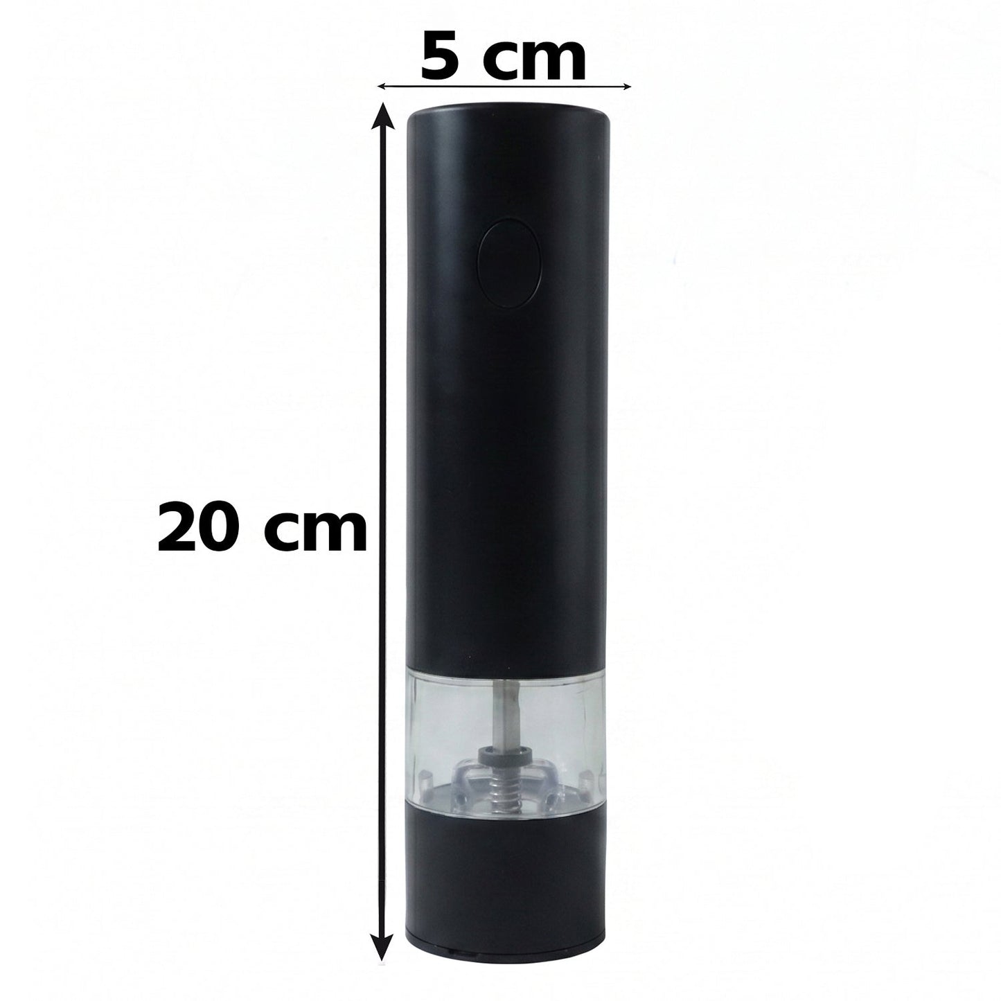 Kitchen gadget: modern electric salt and pepper grinder