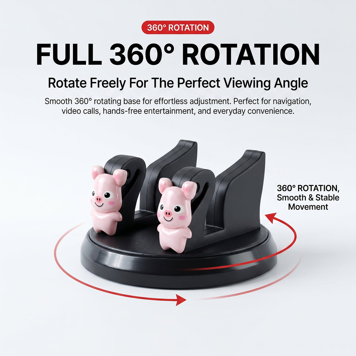 Multipurpose Car Dashboard Mobile Phone Holder Stand (1 Pc)