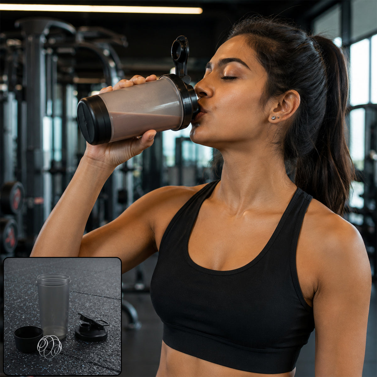 Gym Shaker Bottle & shakers for Protein Shake