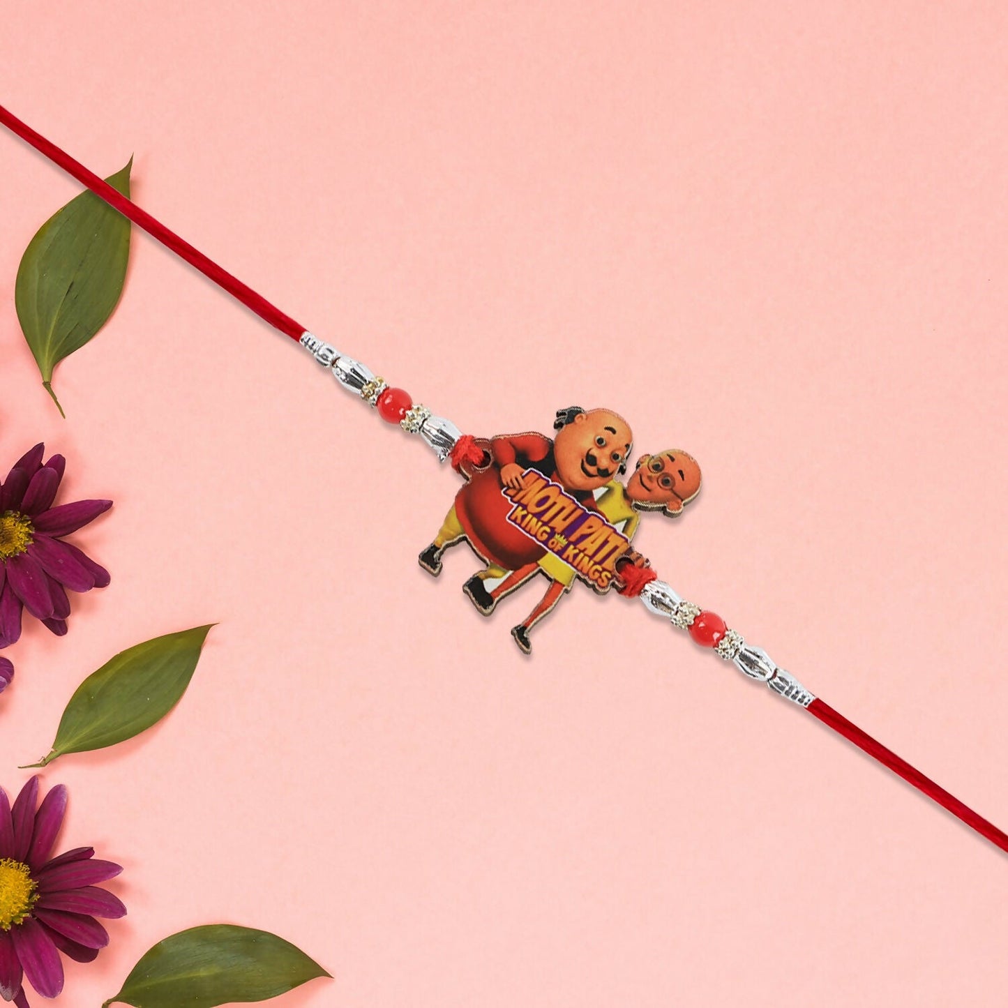 Fun and stylish cartoon rakhi with surprise element designed for kids and little brothers
