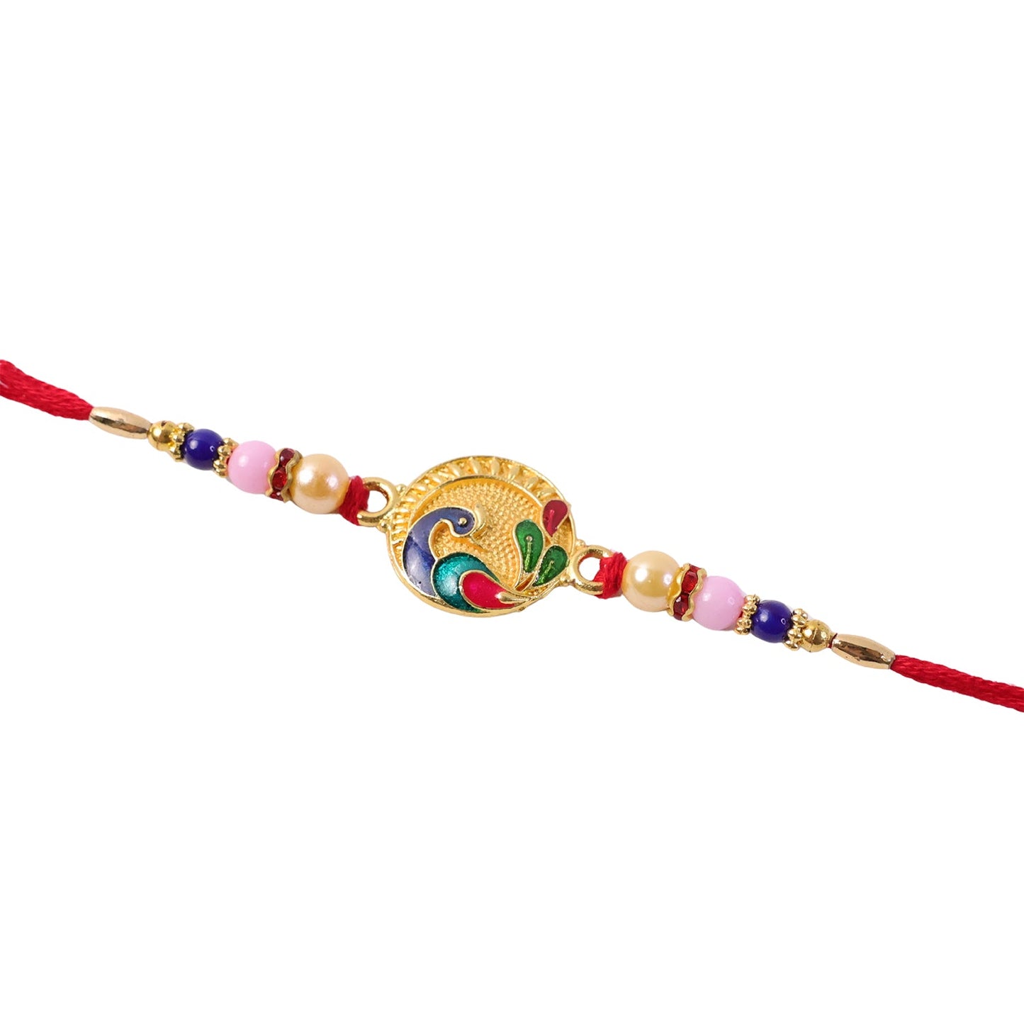 Soft thread designer rakhi ensuring comfort for daily wear