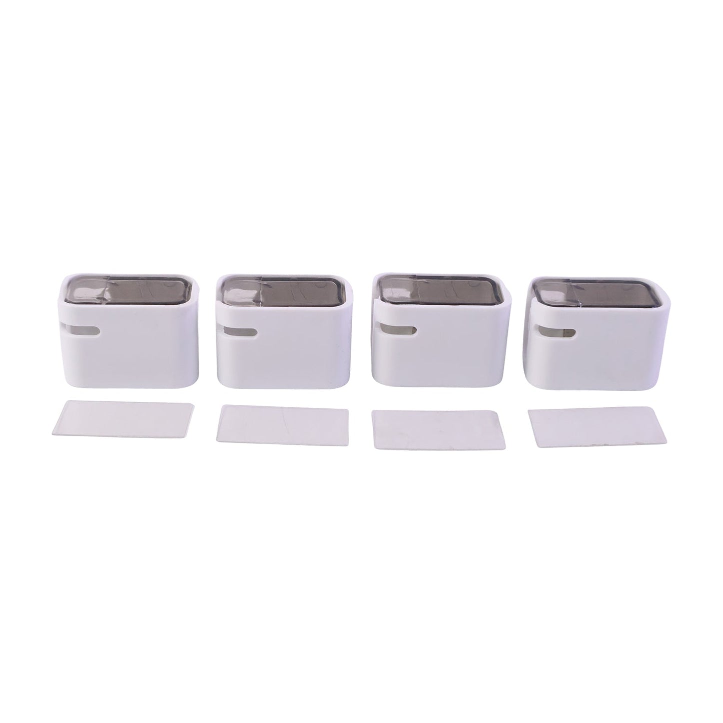 Durable white ABS material used in toothbrush holder