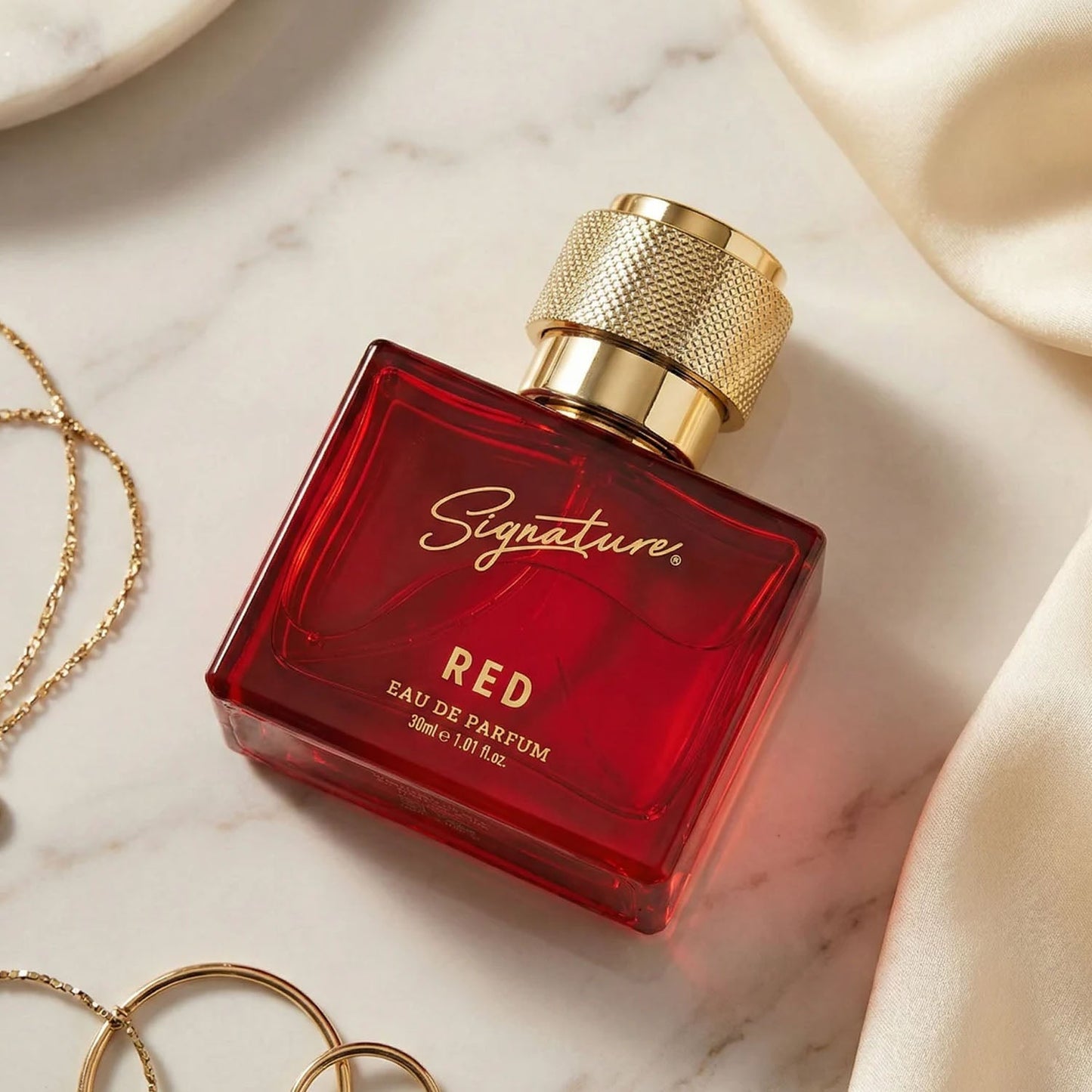 men's red fragrance perfume Signature brand