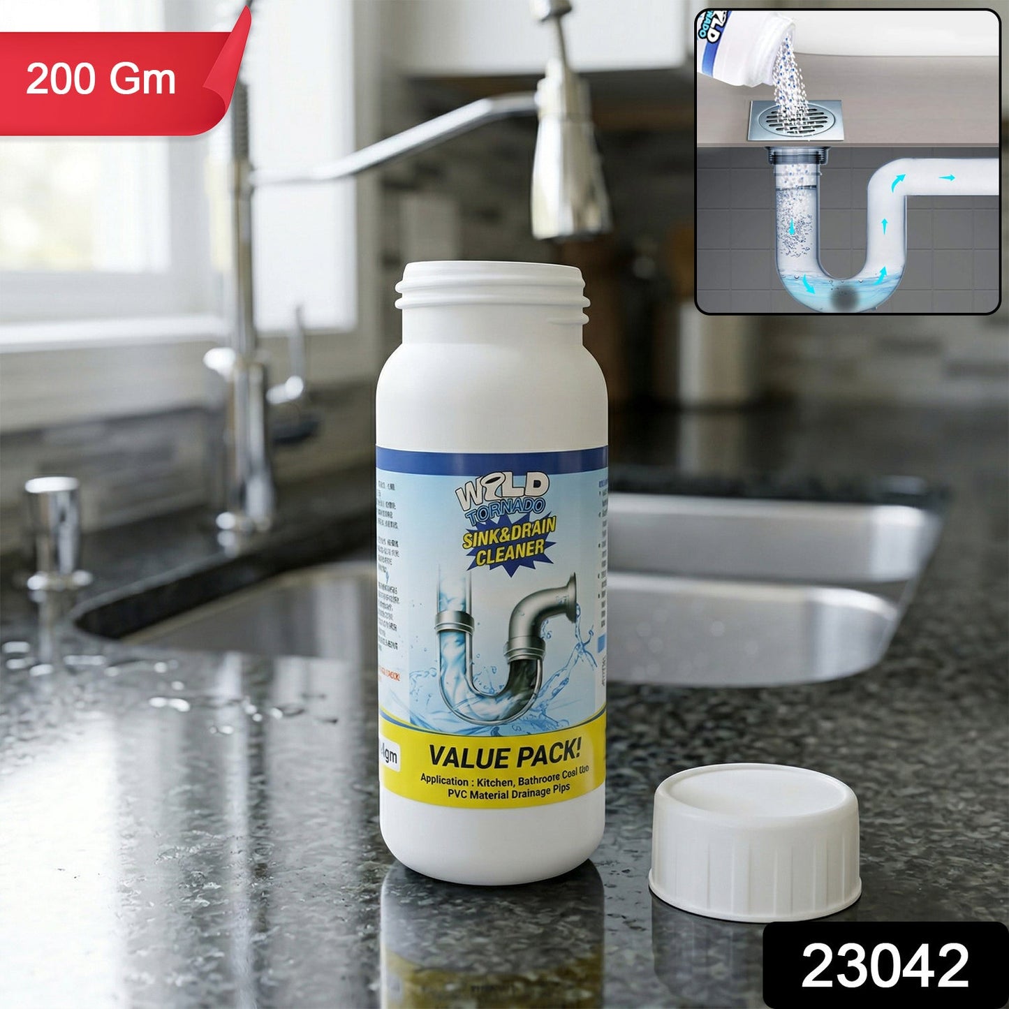 Sink and Drain Cleaner Powder 200 Gm