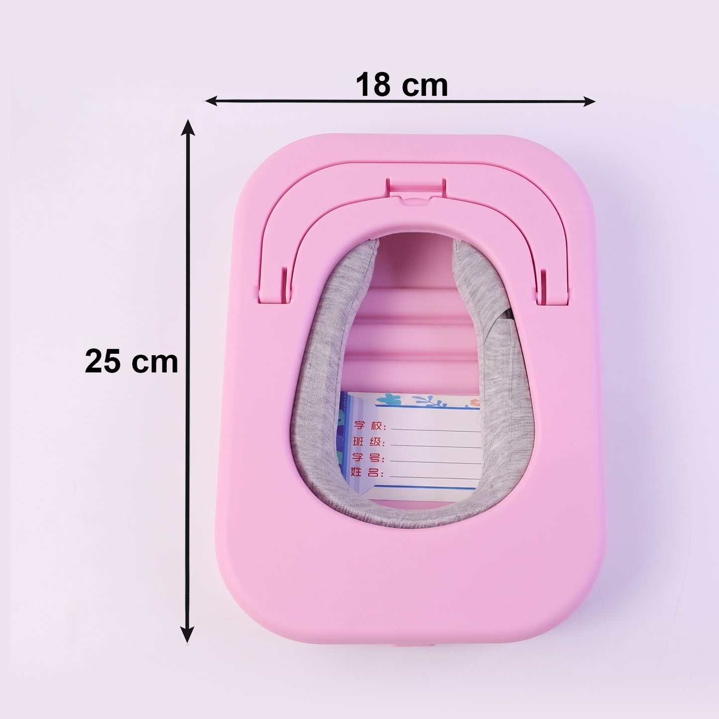 Foldable Soft Nap Doughnut Pillow Portable Neck Support Cushion Travel Rest Cushion Desk Sleeping Pillow Compact Carry Case Design 1 Pc