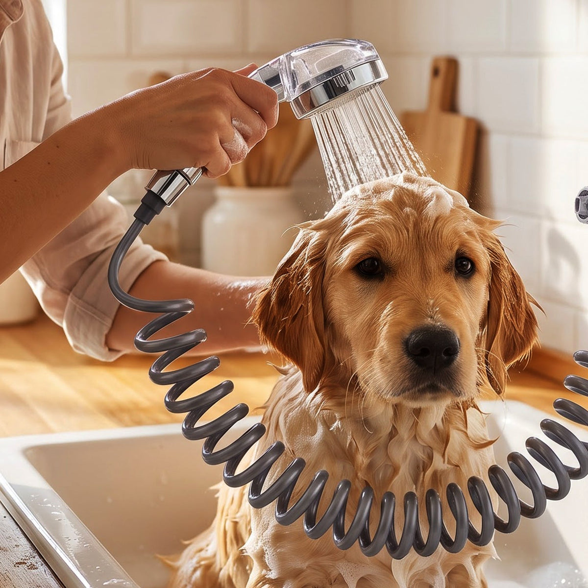 Shower head nozzle detail