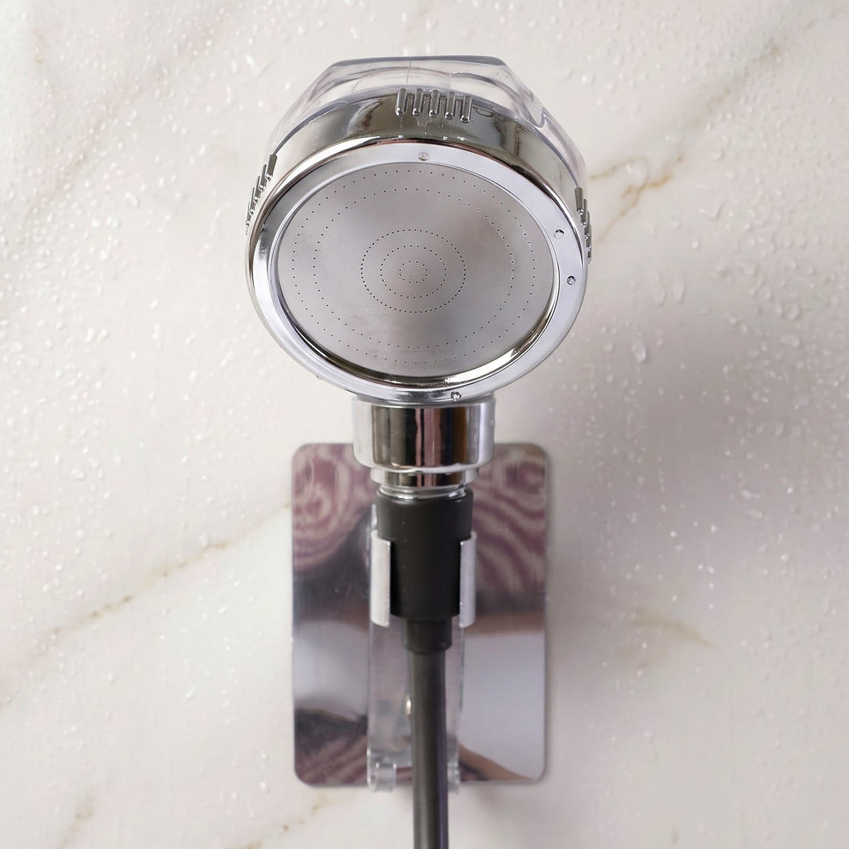 Shower head feature view