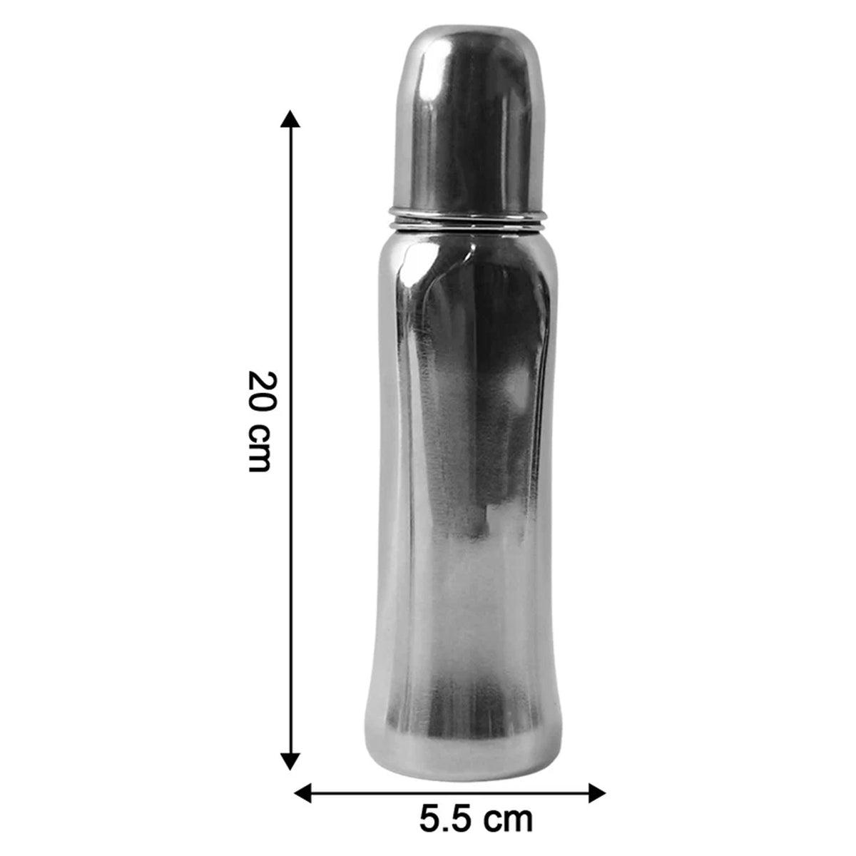 Lion Stainless Steel Feeding Bottle 250ml