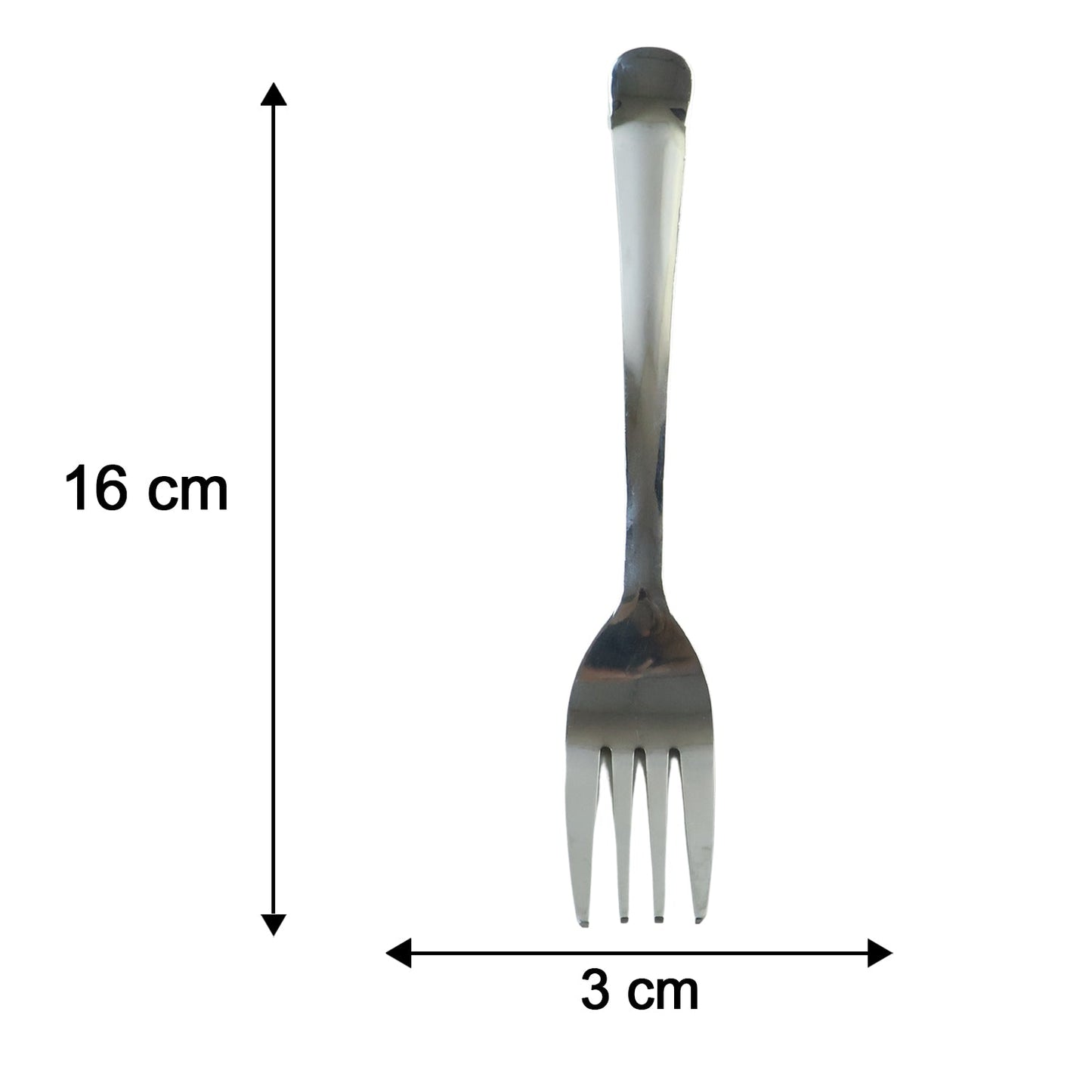 Dinner fork length and size details
