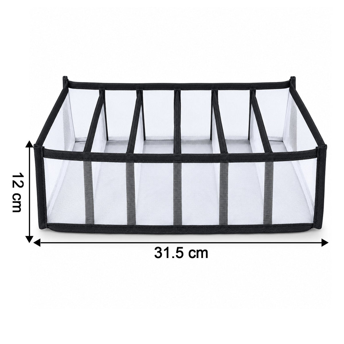 Six section laundry organizer dimensions