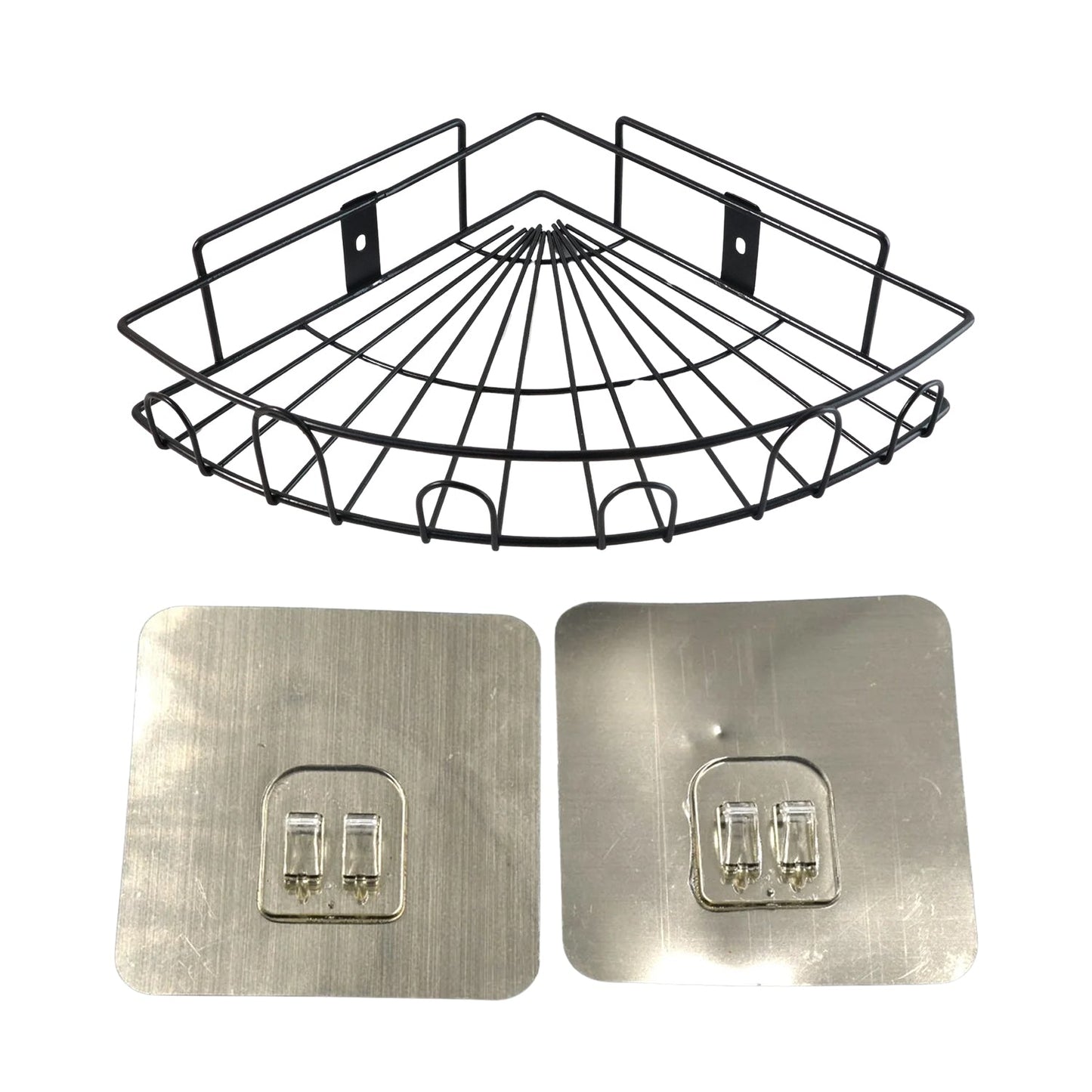 Compact bathroom rack