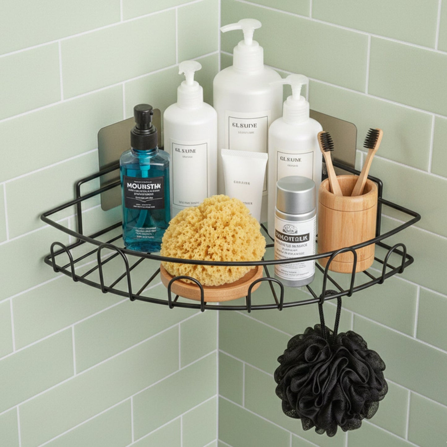 Bathroom organizer metal
