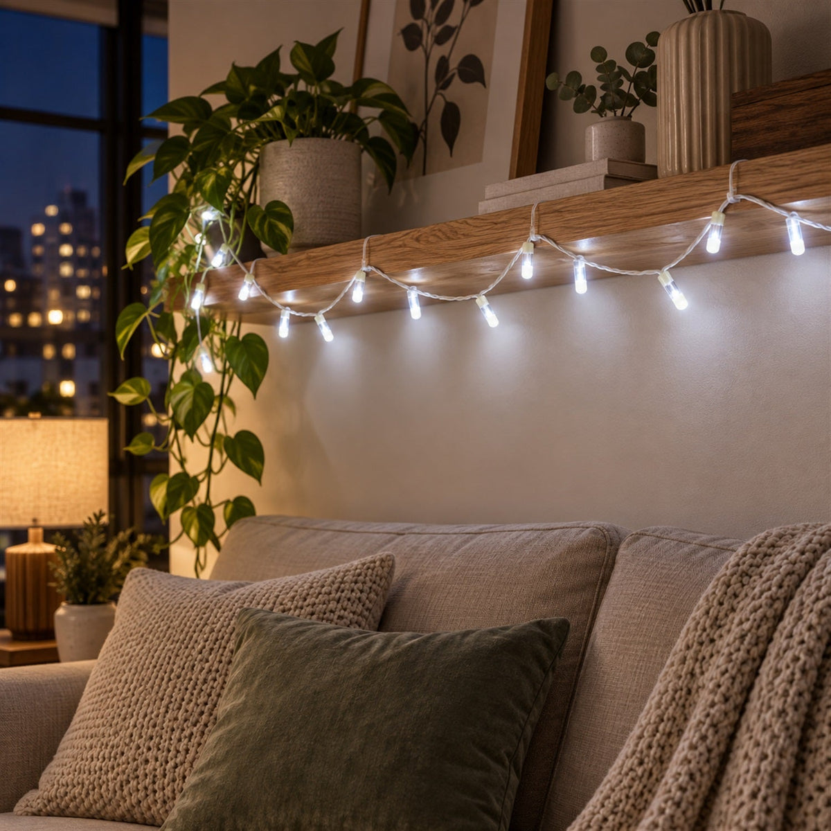 String lights feature view