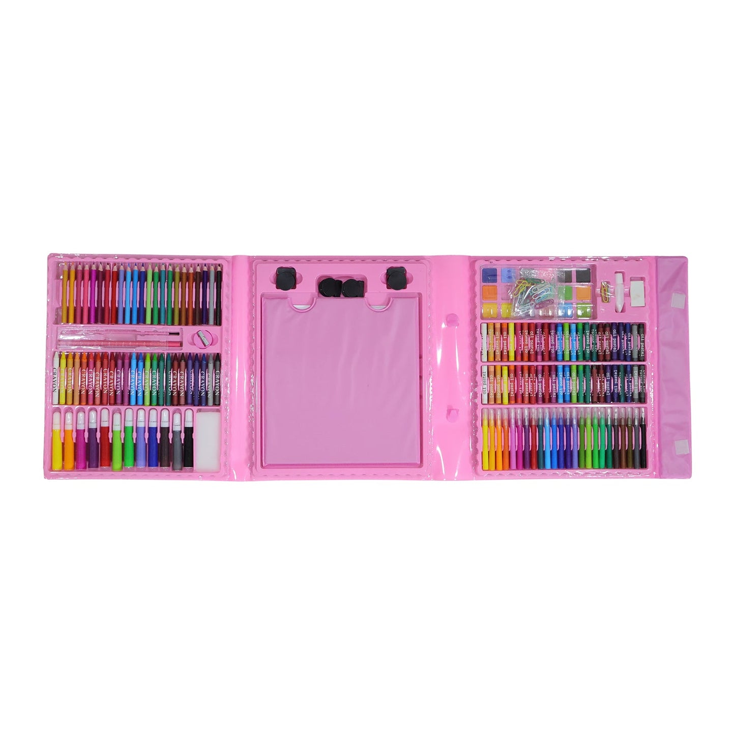 Super Mega Art & Craft Drawing Coloring Kit (208 Pc)