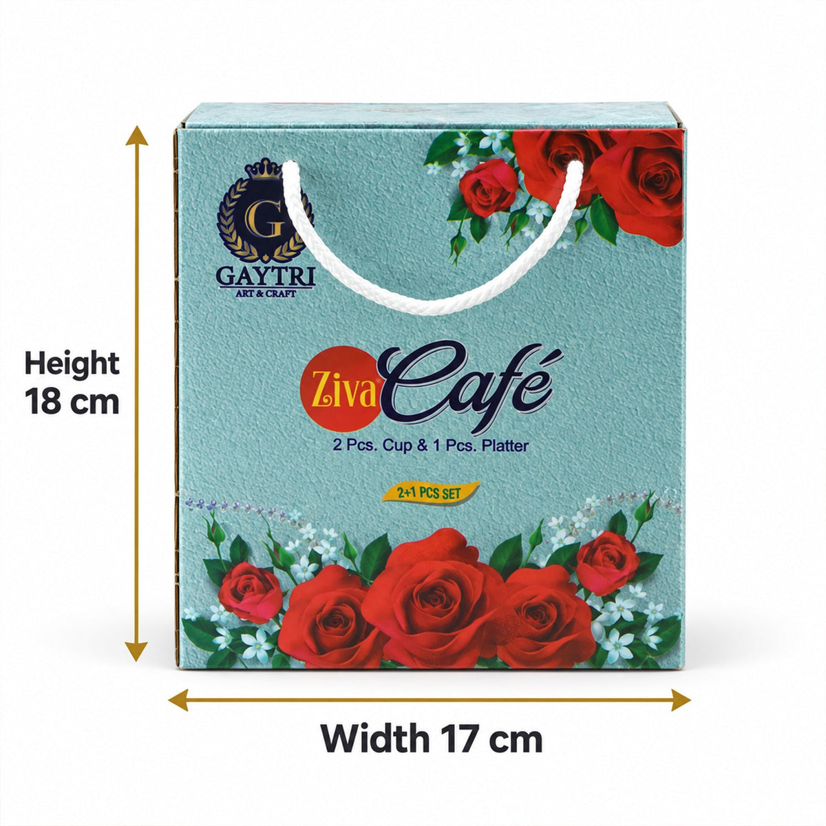 Cup platter size guide