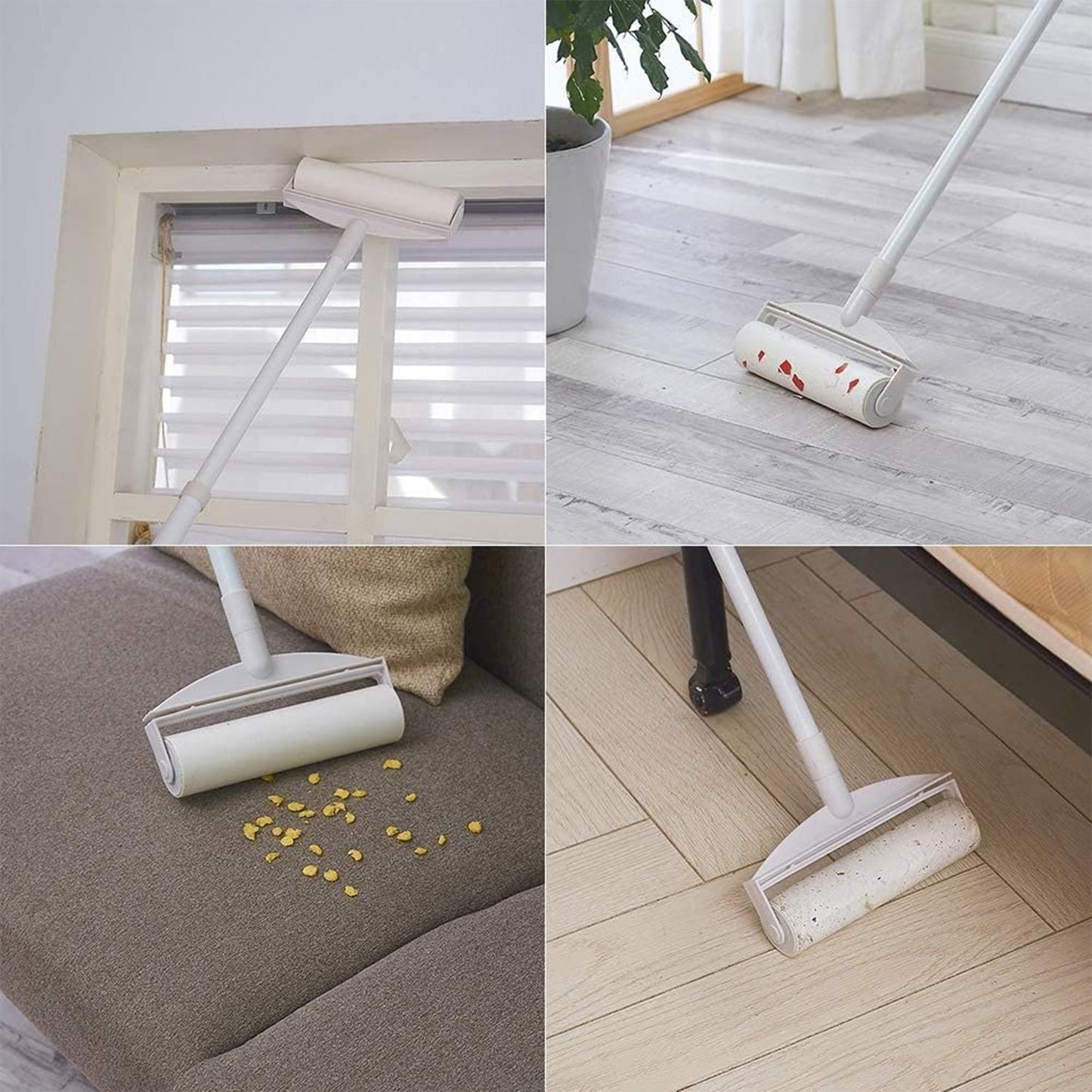 Extra-Wide Lint Roller 23 × 20 cm Handle & Barrel - (1 Pc)