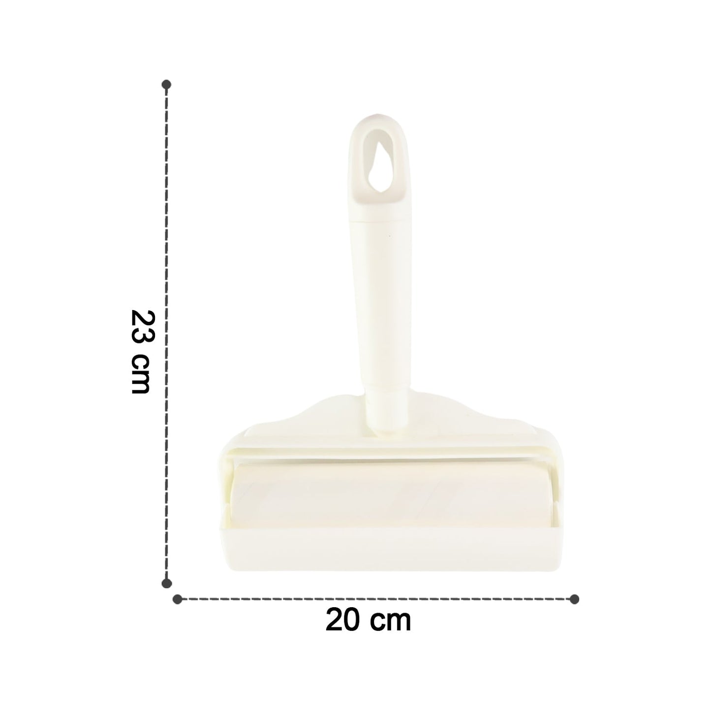 Extra-Wide Lint Roller 23 × 20 cm Handle & Barrel - (1 Pc)