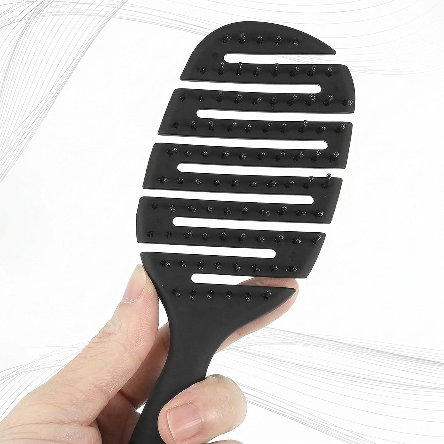 Premium Detangling Hair Styling Hair Brush / Hair Comb with Flexible Vent Design